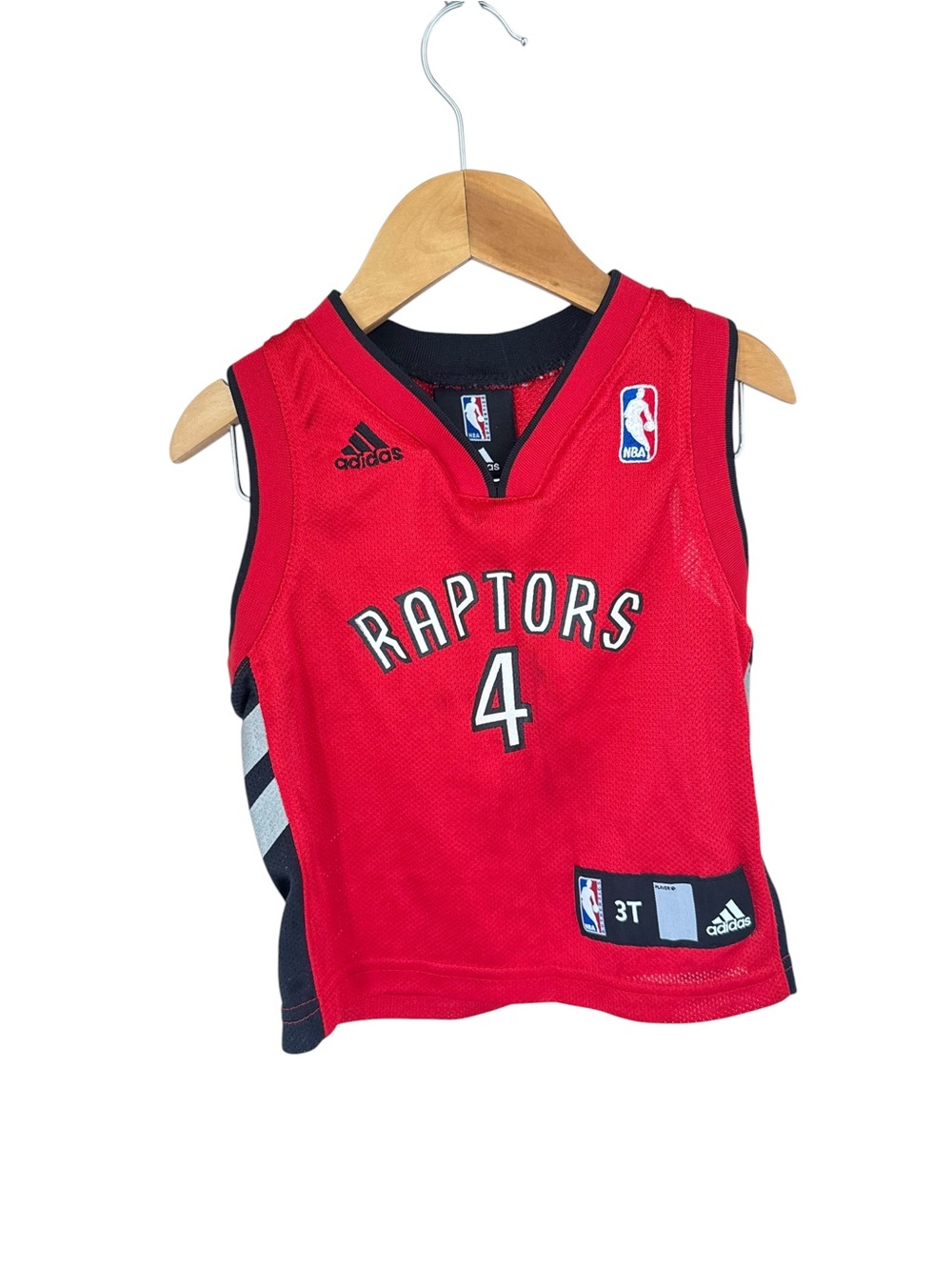 adidas Red Toronto Raptors #4 Chris Bosh Kids Basketball Jersey 3T